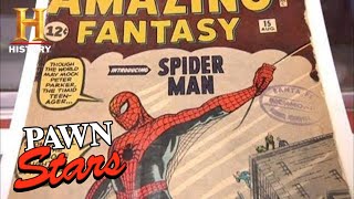 Pawn Stars RARE HOLY GRAIL SpiderMan Comic Book Season 8  History [upl. by Cedar415]