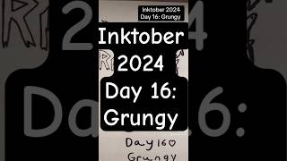 ᰔᩚ inktober 2024 Day 16 grungy ᰔᩚ art inking inktober2024 fanart wwe rhearipley grunge [upl. by Arrotal]