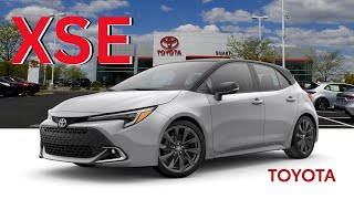 2023 Corolla XSE Hatchback Review by Smart Madison Toyota [upl. by Ginny]