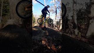 100 foot bike jump over kid😱😱😱 shorts rizzler bike bikejumps 100feet sigma skibidirizz [upl. by Atsyrc]