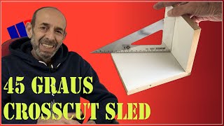 Crosscut Sled 45 graus [upl. by Ezzo669]