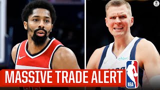 Mavericks trade Kristaps Porzingis to Wizards for Spencer Dinwiddie  Trade Deadline  CBS Sports HQ [upl. by Alessandro]