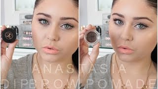 Review amp Demo NEW Anastasia DipBrow Pomade ♡ [upl. by Anoik]