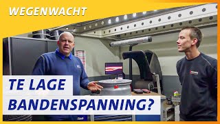 Te lage bandenspanning hoe werkt het bandenspanningcontrolesysteem  Wegenwacht vlog [upl. by Malek]