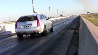 2011 CTSV Wagon Runs 114  127 mph on Michelin PS2 Street Tires [upl. by Vivi671]