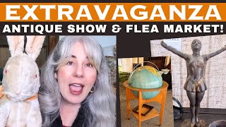 GIANT FLEA MARKET amp HAUL  Springfield Ohio Extravaganza [upl. by Zennie]