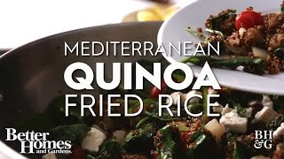 Mediterranean Quinoa Fried “Rice” [upl. by Silvie262]