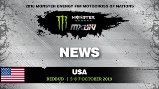 NEWS Highlights  Monster Energy FIM MXoN 2018 RedBud USA [upl. by Anhaj]