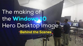 The making of the Windows 10 Hero Desktop Image  Behind the Scenes 2021 By SGR Nepal Official [upl. by Anuahc]