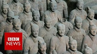 Terracotta Army The greatest archaeological find of the 20th century  BBC News [upl. by Yadsendew]