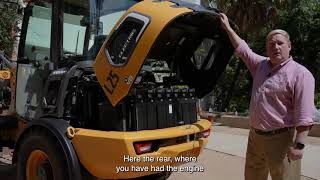 Volvo L25 Electric Wheel Loader Walkaround and Demonstration [upl. by Nilak]