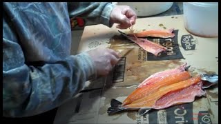 Newfoundland Fishing Coastal Waters for Searun Brookies Smoking Some Part 2 May 2024 [upl. by Wivinah128]