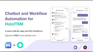 HaloITSM Chatbot  Guide [upl. by Newsom]