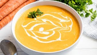 How to Make Deliciously Creamy Carrot Soup [upl. by Bozuwa379]