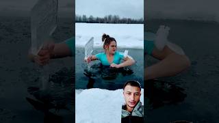 Ice fly shorts mermaid icequeen ice water lake ice [upl. by Eseenaj]