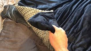 Weighted Blankets What makes a weighted blanket better Luxome weighted blanket raw preview [upl. by Sac]