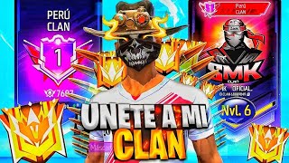 RECLUTANDO PARA EL CLAN SMK EEUU  PARA TORNEO DE TOP GLOBALES💀  TOP 1 PERU amp COLOMBIA🔥 [upl. by Rriocard]