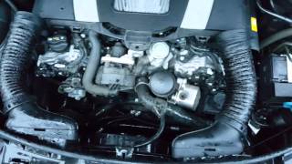 DIY Mercedes Benz 35L V6 air filter replacement 10min job GLK350 GLK250 [upl. by Entirb]