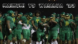 KAIMUKI VS WAIALUA 23 [upl. by Giacopo176]