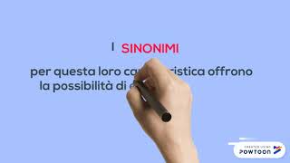 Omonimi sinonimi e contrari [upl. by Penelopa51]