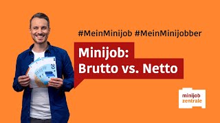 Minijob So viel Netto bleibt vom Brutto [upl. by Llenrac647]