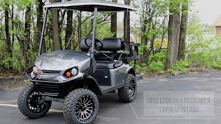 Feature Cart Friday  2022 EZGO S4 4 Passenger Express EFI Gas [upl. by Maxi293]