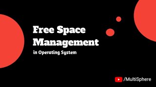 Free space management in Operating System [upl. by Panchito]