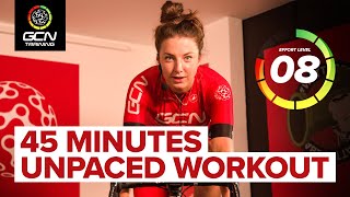 45 Minute UnPaced Efforts  GCN Training Workouts [upl. by Abixah]