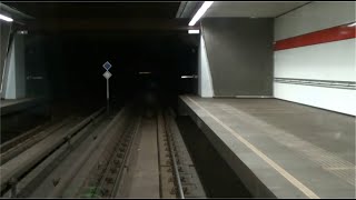 Cab ride metro Rotterdam Schiedam CentrumRotterdam Binnenhof 23 [upl. by Macomber]