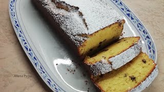 PLUMCAKE ALLARANCIA E GOCCE DI CIOCCOLATO ANCHE SENZA GLUTINE [upl. by Nytsrik]