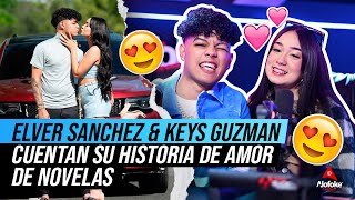 ELVER SANCHEZ amp KEYS GUZMAN CUENTAN SU HISTORIA DE AMOR DE NOVELAS ENTREVISTA EXCLUSIVA [upl. by Satsoc827]