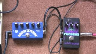 ZVEX Mastotron Fuzz Vs Catalinbread Perseus Fuzz  Fuzz Pedal Shootout [upl. by Ennaed]