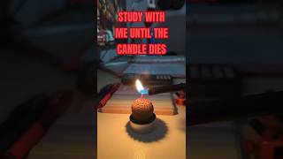 Studying Until the Candle Dies 📖📕🕯️FAIL studymotivation school [upl. by Akemej]