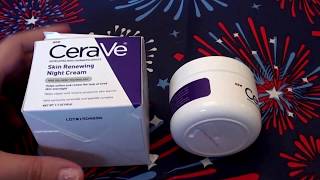 CeraVe Skin Renewing Night Cream REVIEW [upl. by Eph]