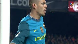 Victor Valdes Top 25 Saves In Barcelona [upl. by Aidnis]