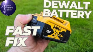 Dewalt Battery Quick repair [upl. by Ginny]