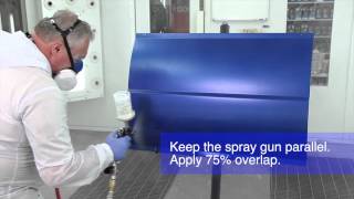 How to Spray Automotive Clear Coat [upl. by Nelon]