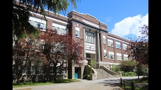 LORD BYNG SECONDARY SCHOOL High School in VANCOUVER Canada  WEST POINT GREY area  Walking Tour [upl. by Keener39]