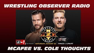 Adam Cole vs Pat McAfee blew away expectations Wrestling Observer Radio [upl. by Yebot534]