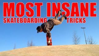 Hardest Skateboarding Tricks Compilation [upl. by Geri838]