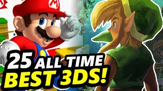 TOP 25 BEST Nintendo 3DS Games [upl. by Otnicaj915]