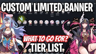 Custom Limited Banner Tier List Epic Seven [upl. by Carrol]