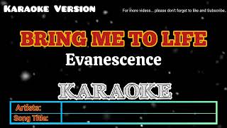 BRING ME TO LIFE KARAOKE 🎤 BY EVANESCENCE [upl. by Hobbs]