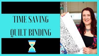 Quilting on a Serger  CREATING A QUILT BINDING USING YOUR SERGER  Serger projects [upl. by Holzman]