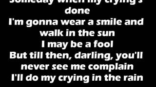 Robson amp Jerome  Crying In The Rain Lyrics [upl. by Buchbinder]