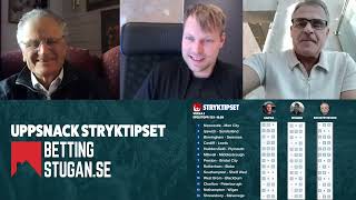 Uppsnack Stryktipset Lördag 131 🔥 13 miljoner jackpot » Tips amp Förslag Weimer Bosse amp Limpar [upl. by Anneg]