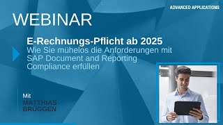 Webinar ERechnungsPflicht ab 2025 [upl. by Acisey277]