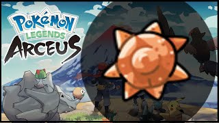 Where to get a Sun Stone  Legends of Arceus  Prometheus Pine [upl. by Nylad]