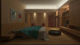 RedShift dla Maya  Indoor Render 03 [upl. by Kcered]