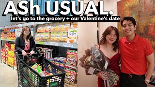 AShUSUAL GROCERY WITH REPH  VALENTINE’S DATE ❤️  ASHLEY SANDRINE [upl. by Ilah]